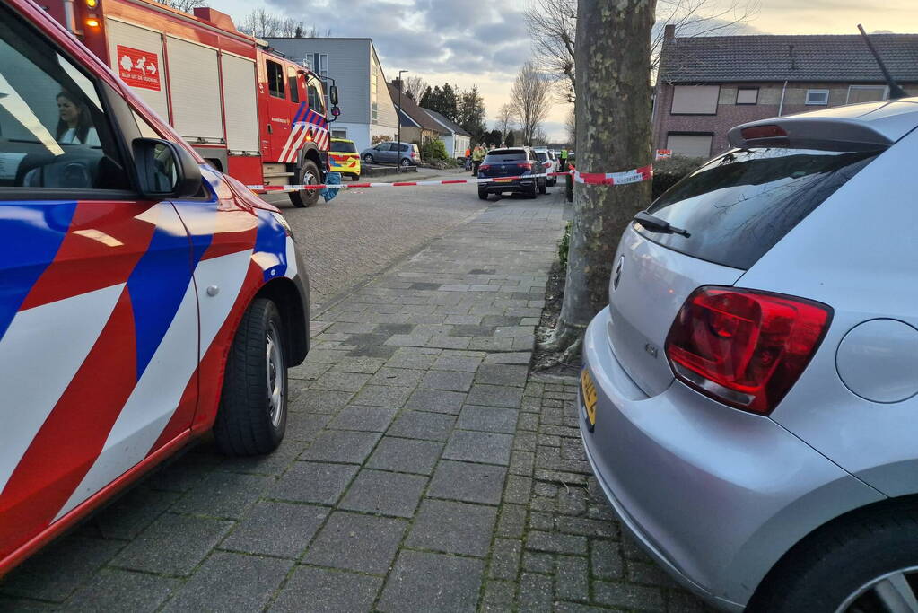 Persoon overleden na geweldsincident, verdachte aangehouden