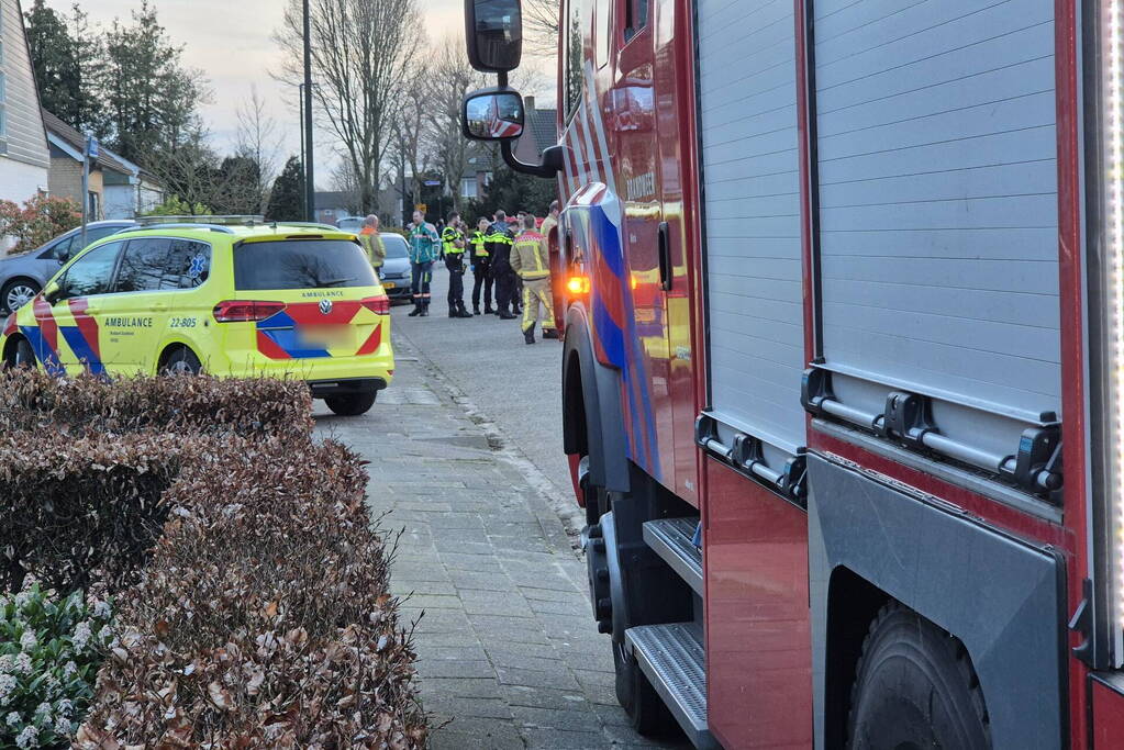 Persoon overleden na geweldsincident, verdachte aangehouden