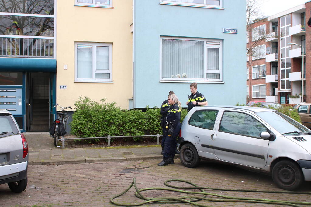 Bewoner gewond na vergeten pannetje op het vuur