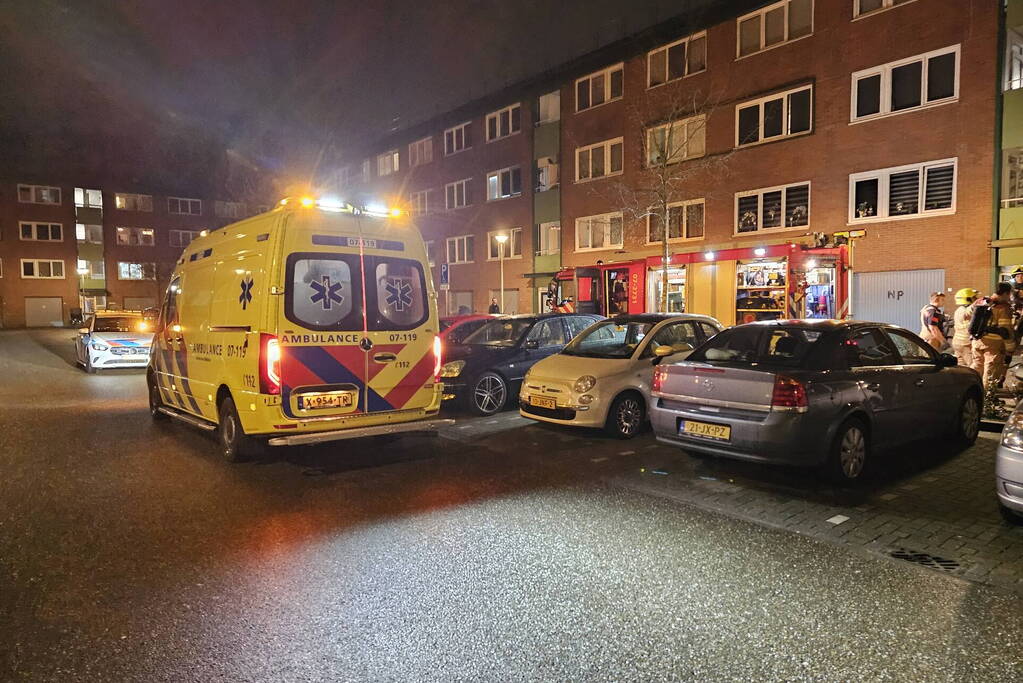 Bewoner uit pand gered na vergeten pan op vuur