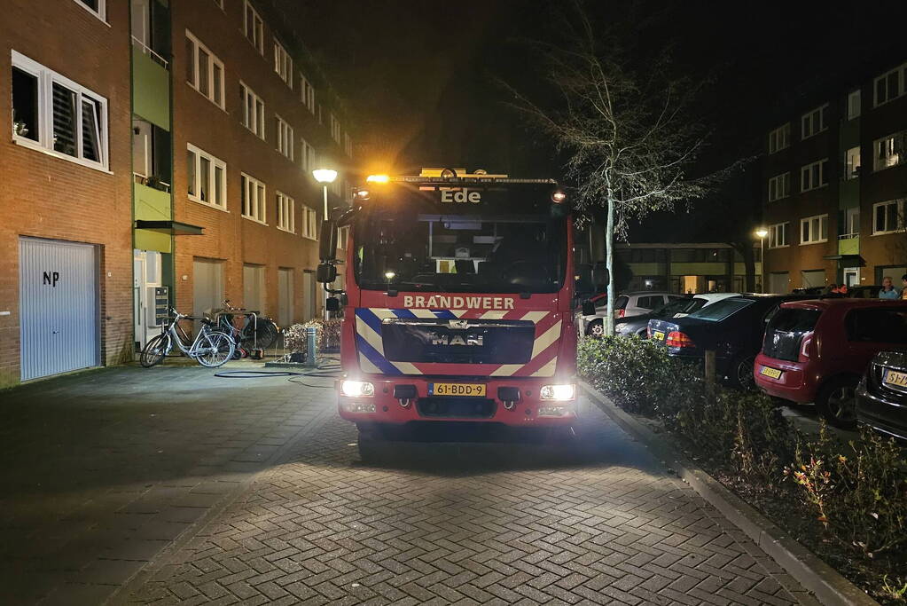 Bewoner uit pand gered na vergeten pan op vuur