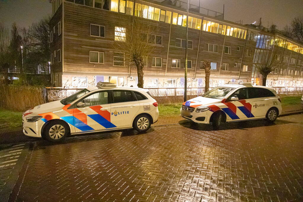 Straat afgezet na explosie