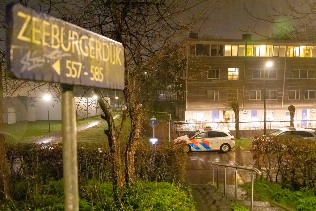 Straat afgezet na explosie