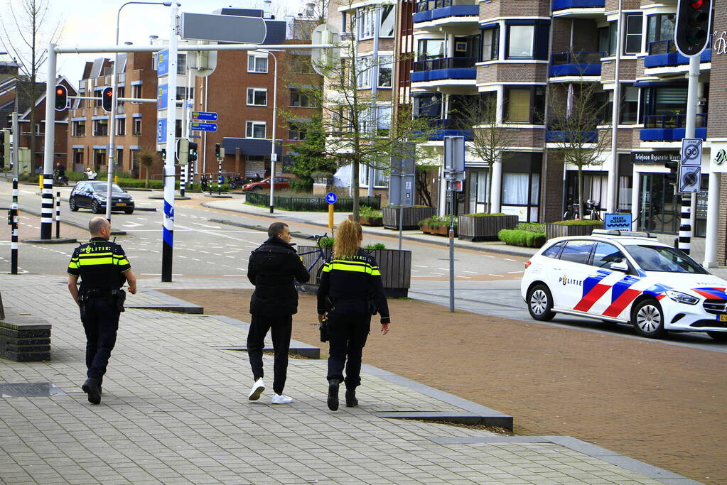 Lastige reiziger verwijdert van station