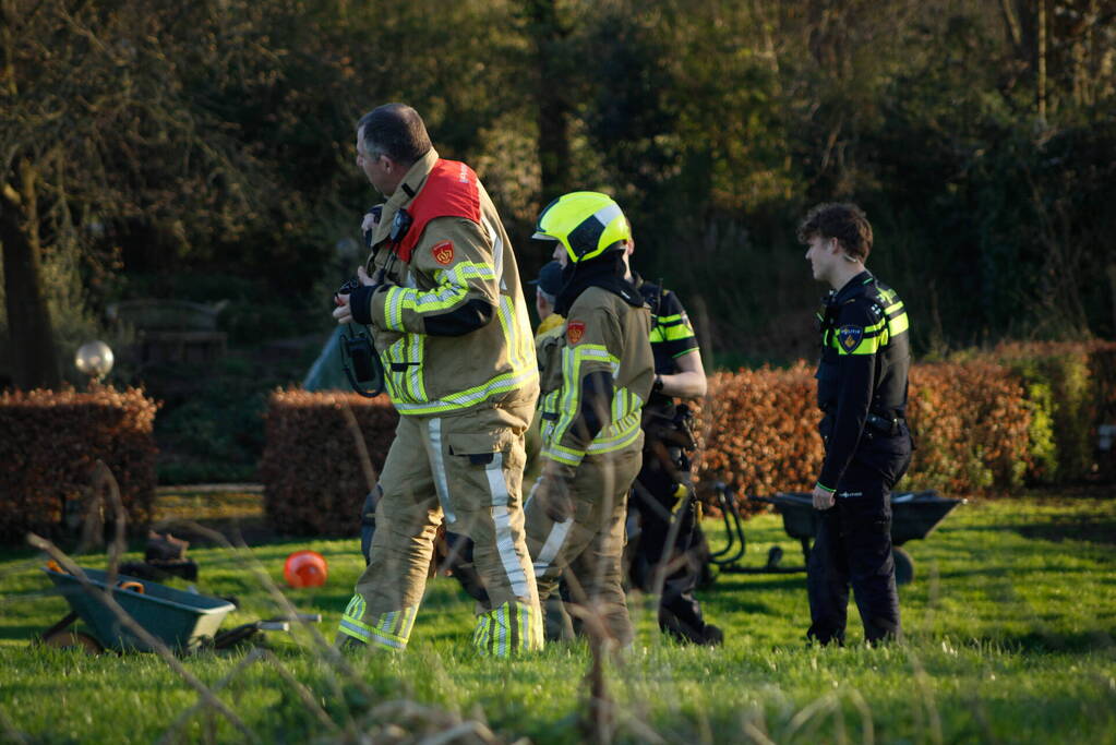 Brand rondom transformatorhuis snel geblust