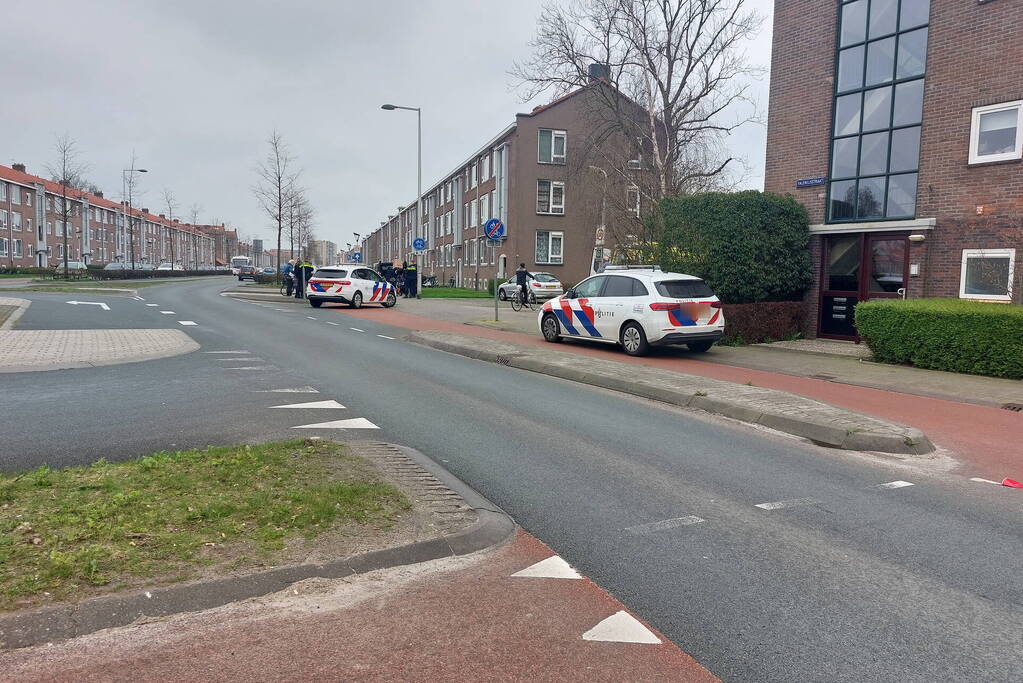 Fietser gewond bij aanrijding