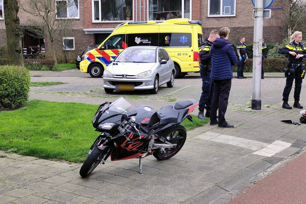 Fietser gewond bij aanrijding