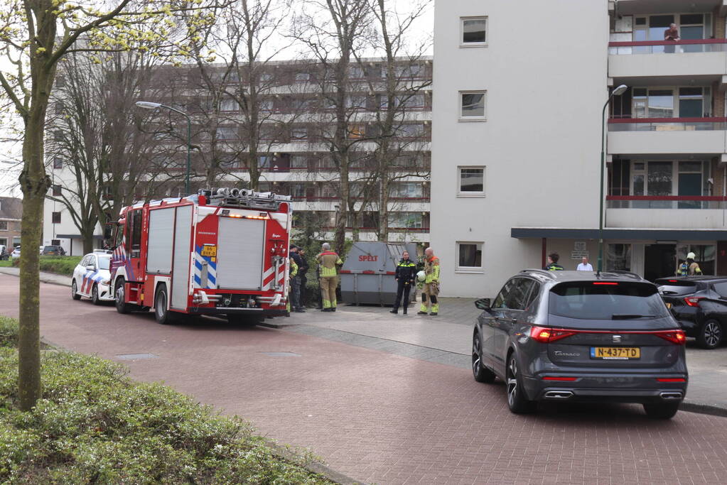 Brandweer doet onderzoek naar gaslekkage