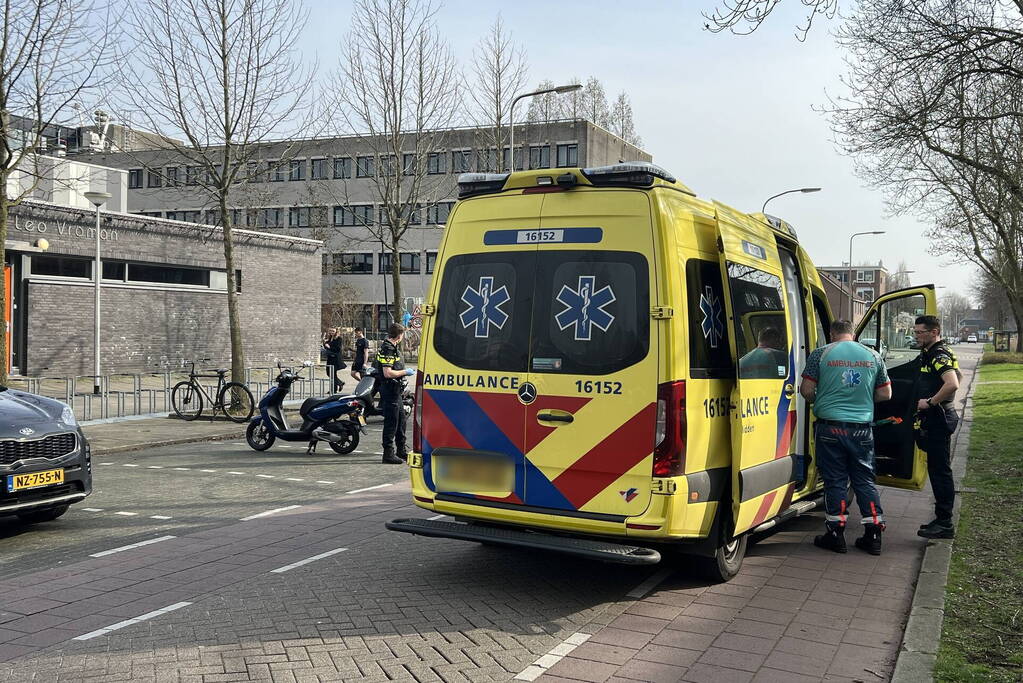 Fietser gewond na valpartij