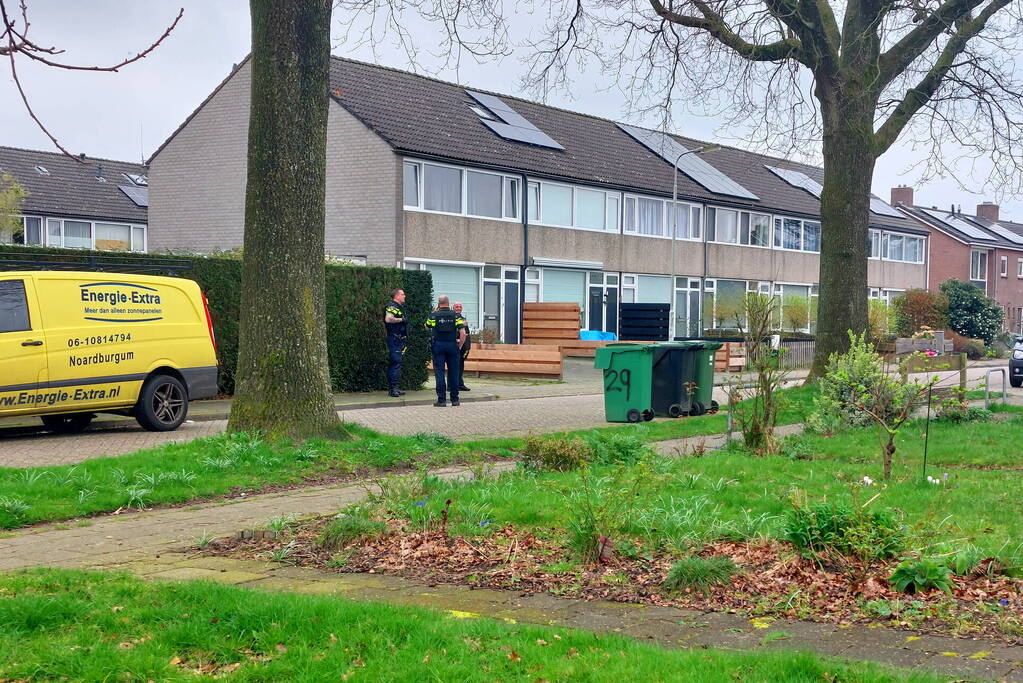 Straat afgesloten wegens schietpartij