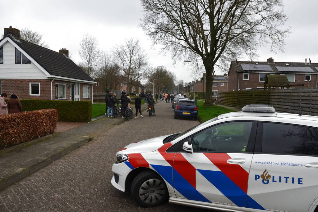 Straat afgesloten wegens schietpartij