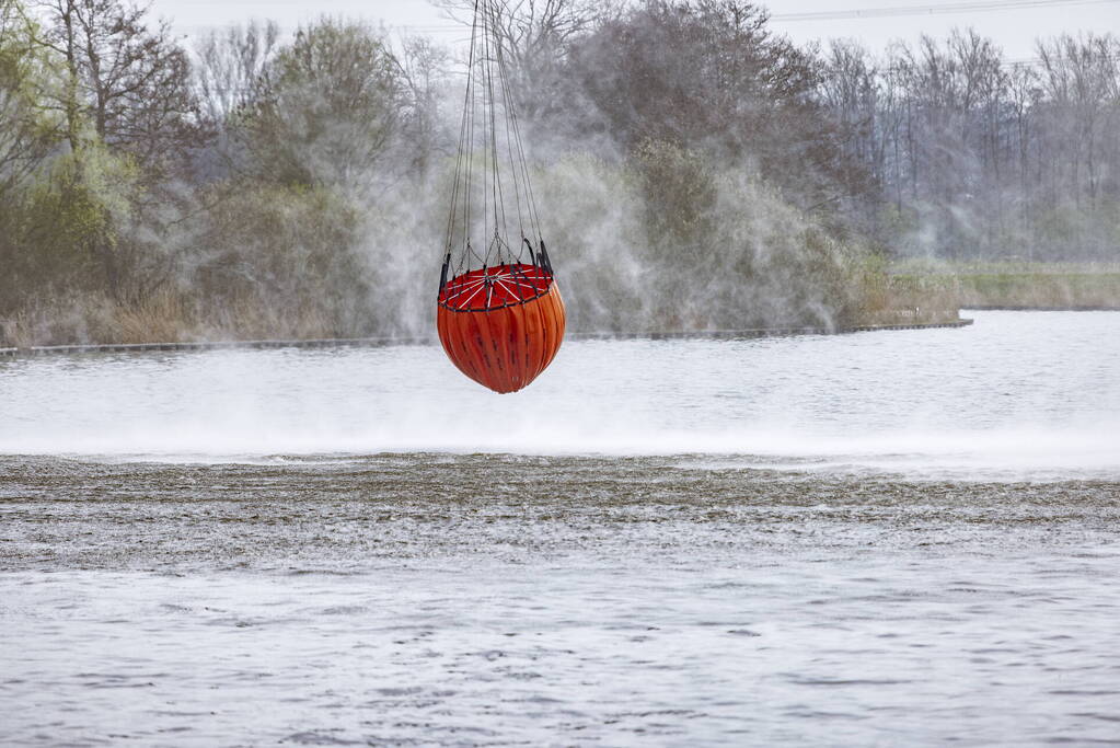 Veel bekijks bij oefening met Chinooks