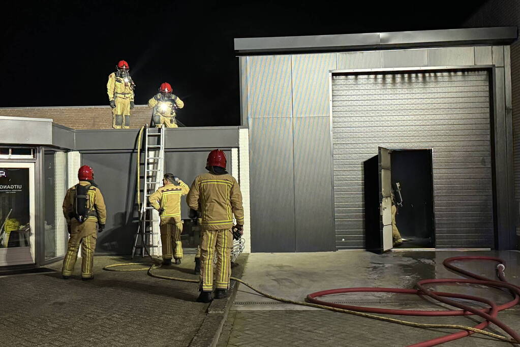 Uitslaande brand bij slagerij