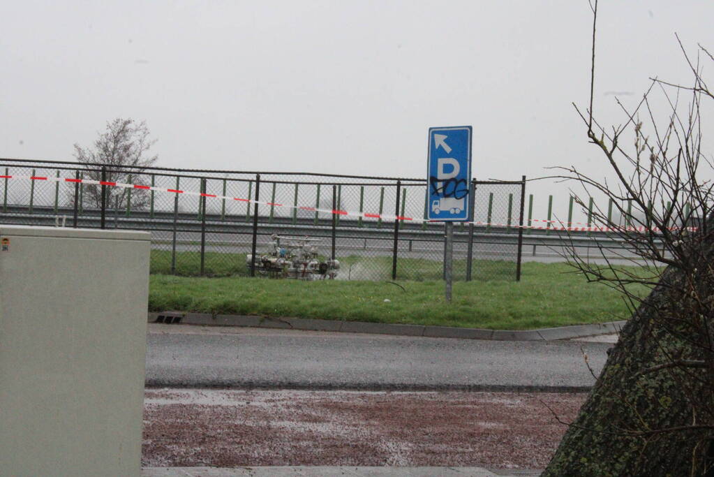 Tankstation afgesloten door lekkende lpg installatie