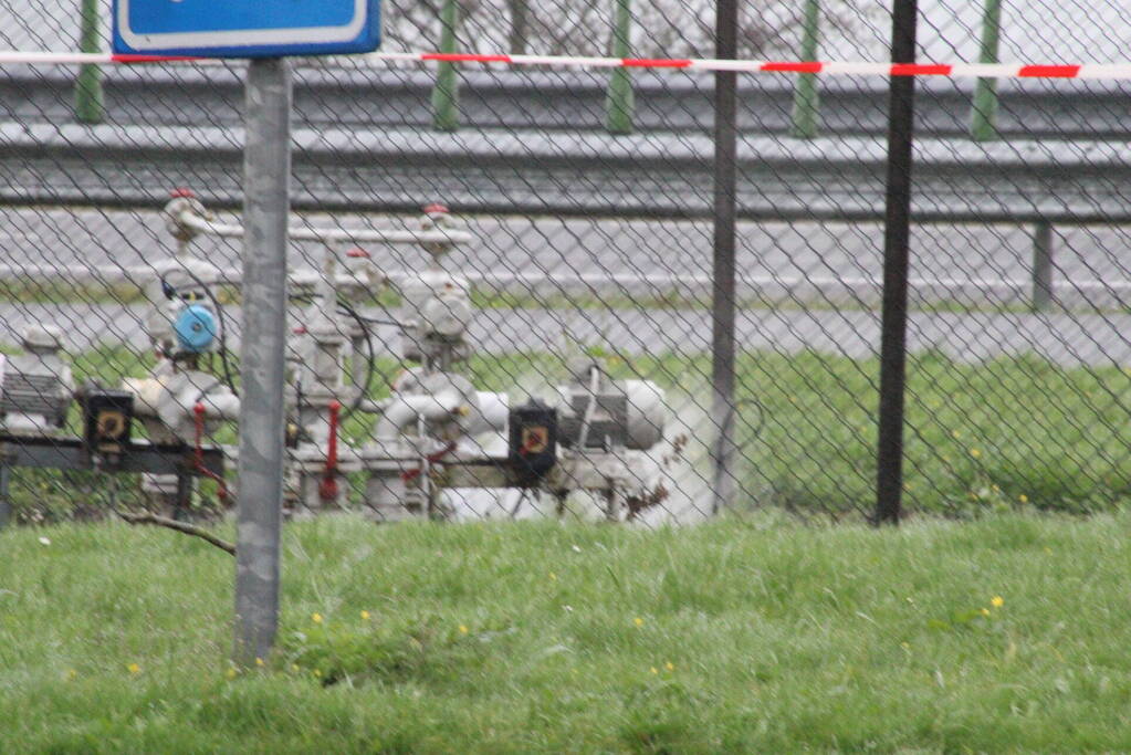 Tankstation afgesloten door lekkende lpg installatie