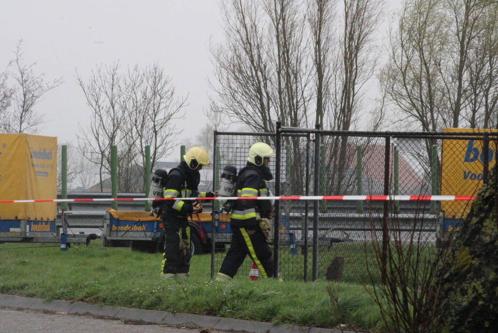 Tankstation afgesloten door lekkende lpg installatie