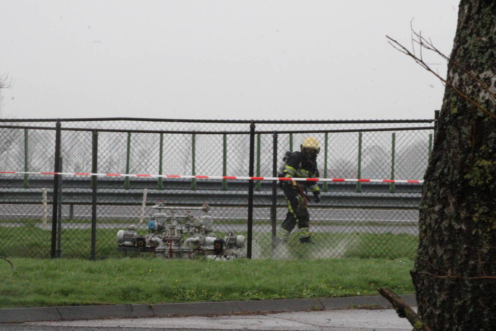 Tankstation afgesloten door lekkende lpg installatie