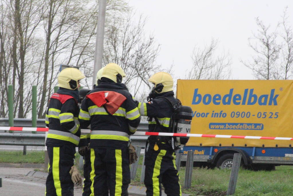 Tankstation afgesloten door lekkende lpg installatie