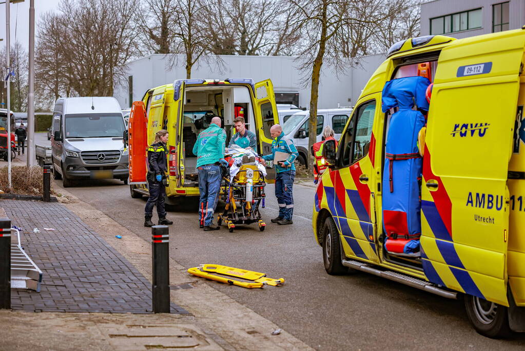 Traumahelikopter ingezet voor bedrijfsongeval