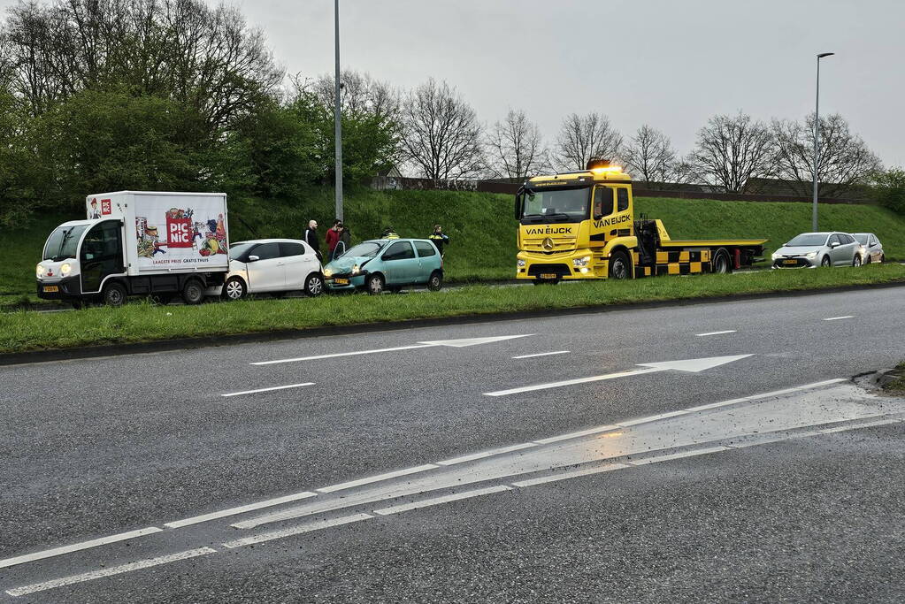 Drie voertuigen betrokken bij ongeval