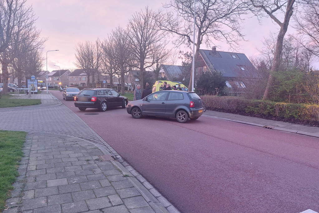 Fietser gewond bij aanrijding met auto