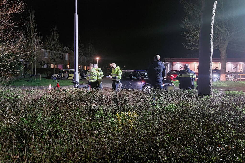 Fietser gewond bij aanrijding met auto