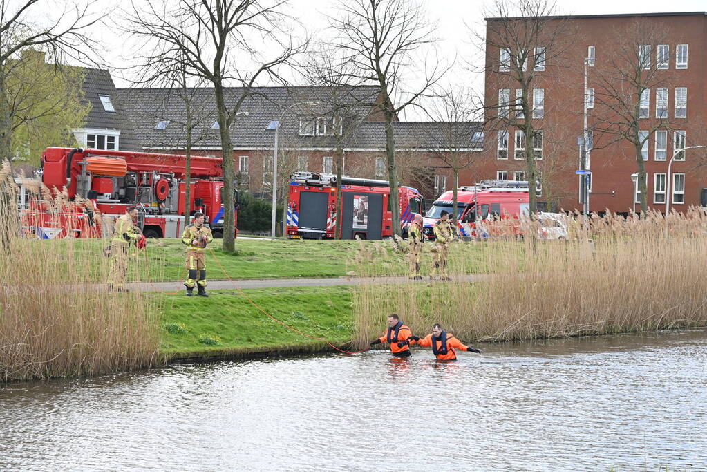 Fatbike leidt tot zoekactie in het water