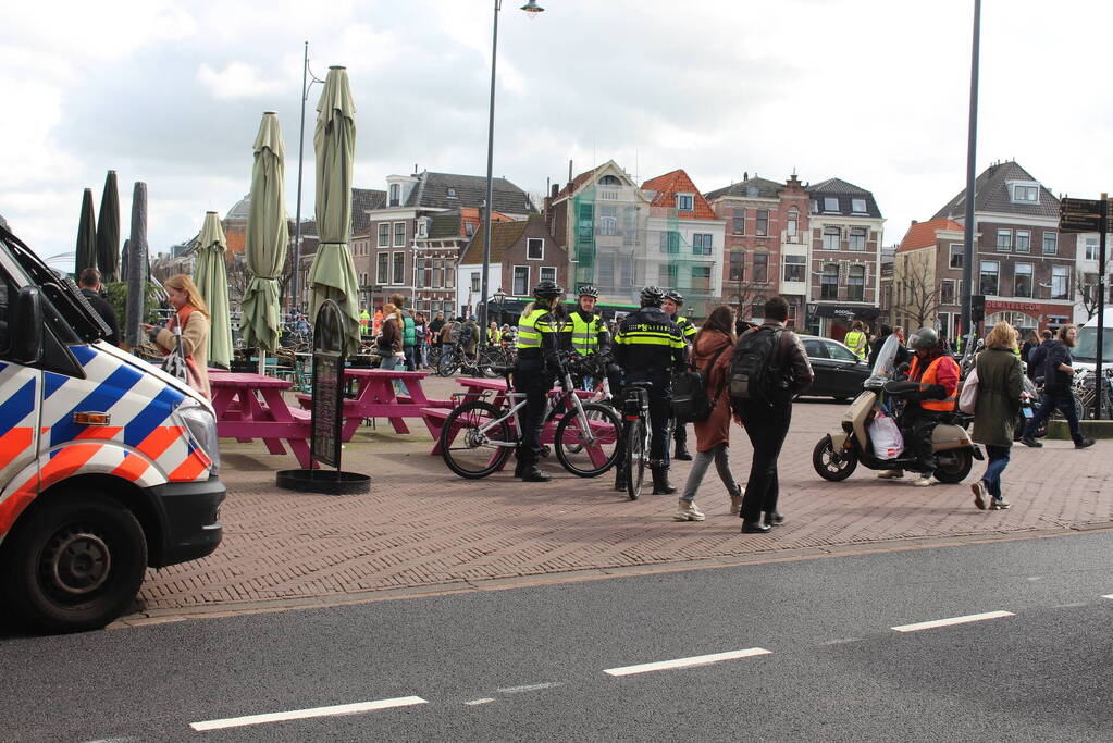 Veel aanwezigen bij pro-palestina demonstratie