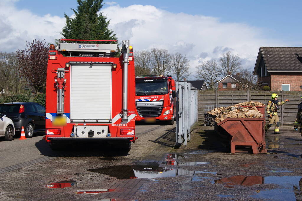 Houtzagerij volledig in het teken van hulpdiensten vanwege brandweerwedstrijd