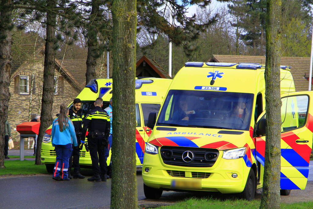 Traumateam ingezet voor incident op vakantiepark