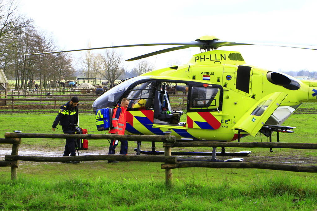 Traumateam ingezet voor incident op vakantiepark