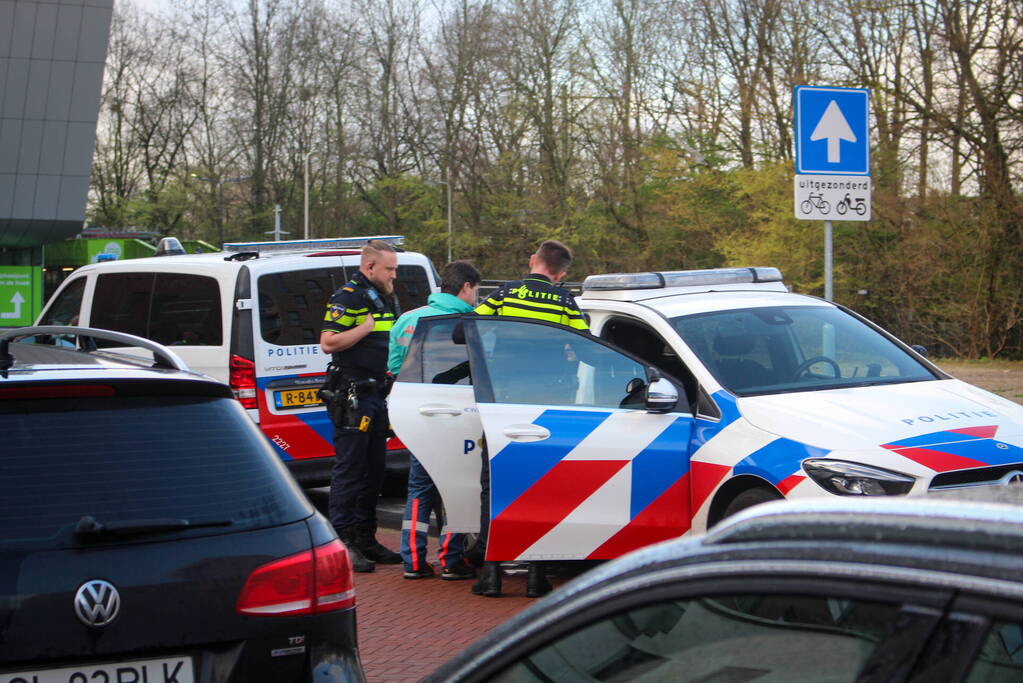 Veel politie ingezet na melding van steekincident