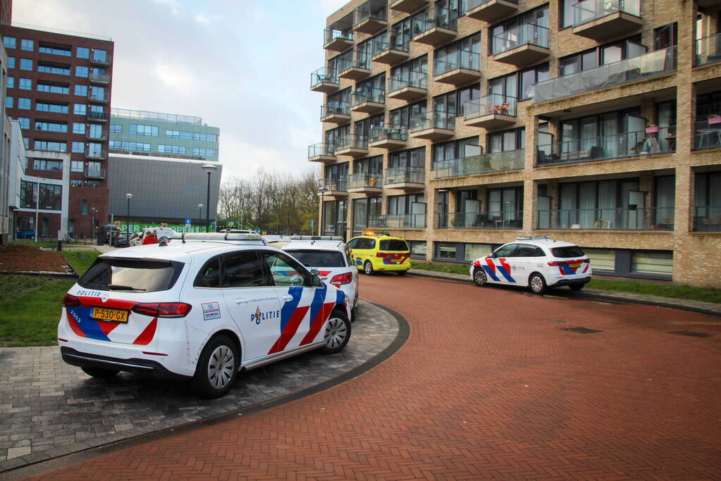 Veel politie ingezet na melding van steekincident