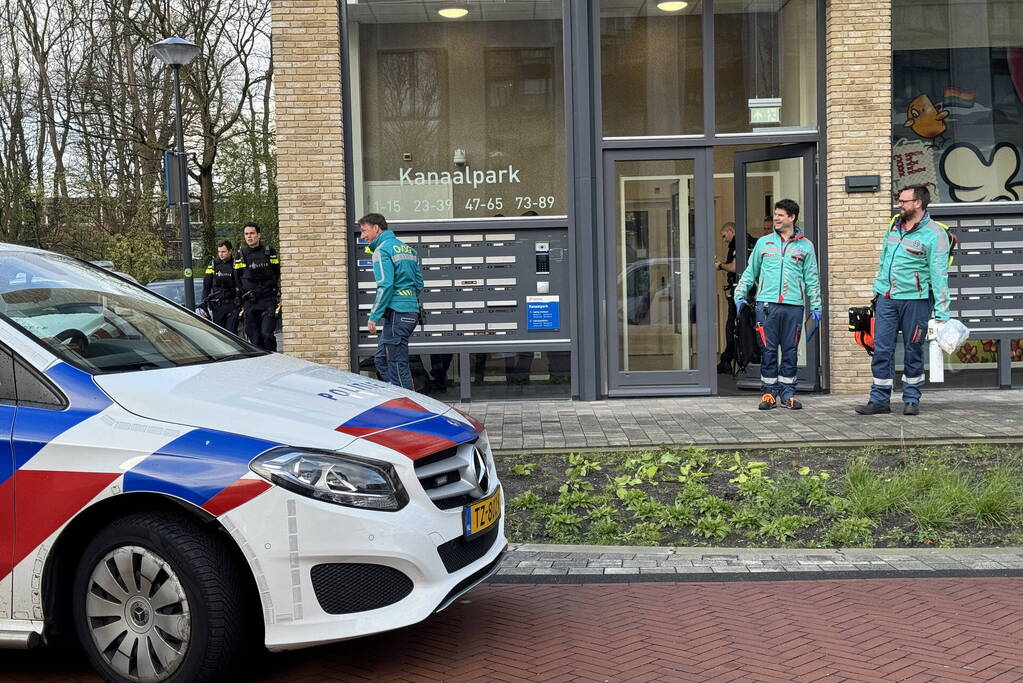 Veel politie ingezet na melding van steekincident