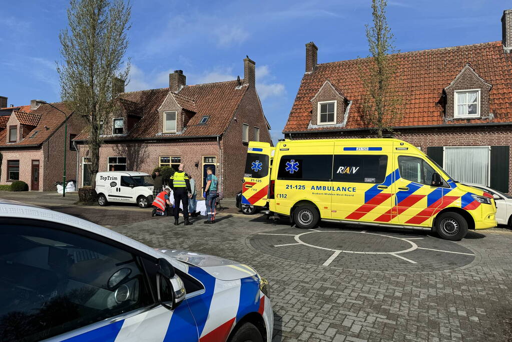 Fietser gewond geraakt na harde val