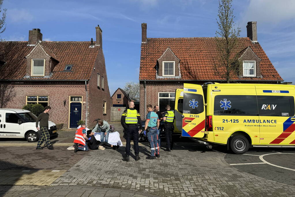 Fietser gewond geraakt na harde val