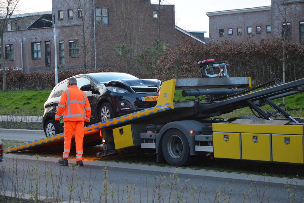 Flinke schade bij kop-staartbotsing