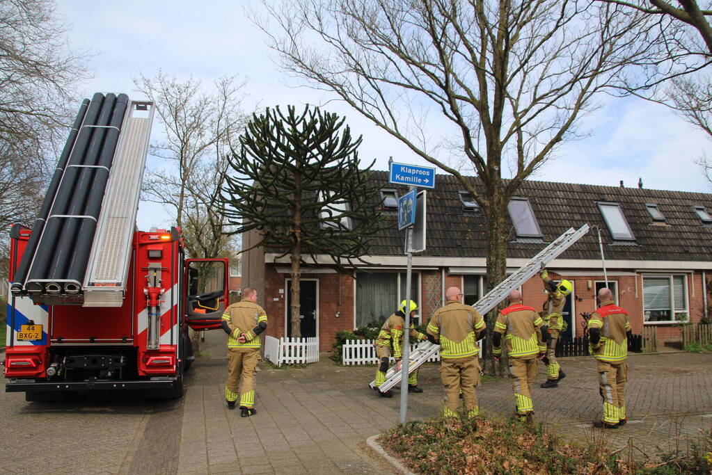 Brandweer ingezet voor vastzittende vogel