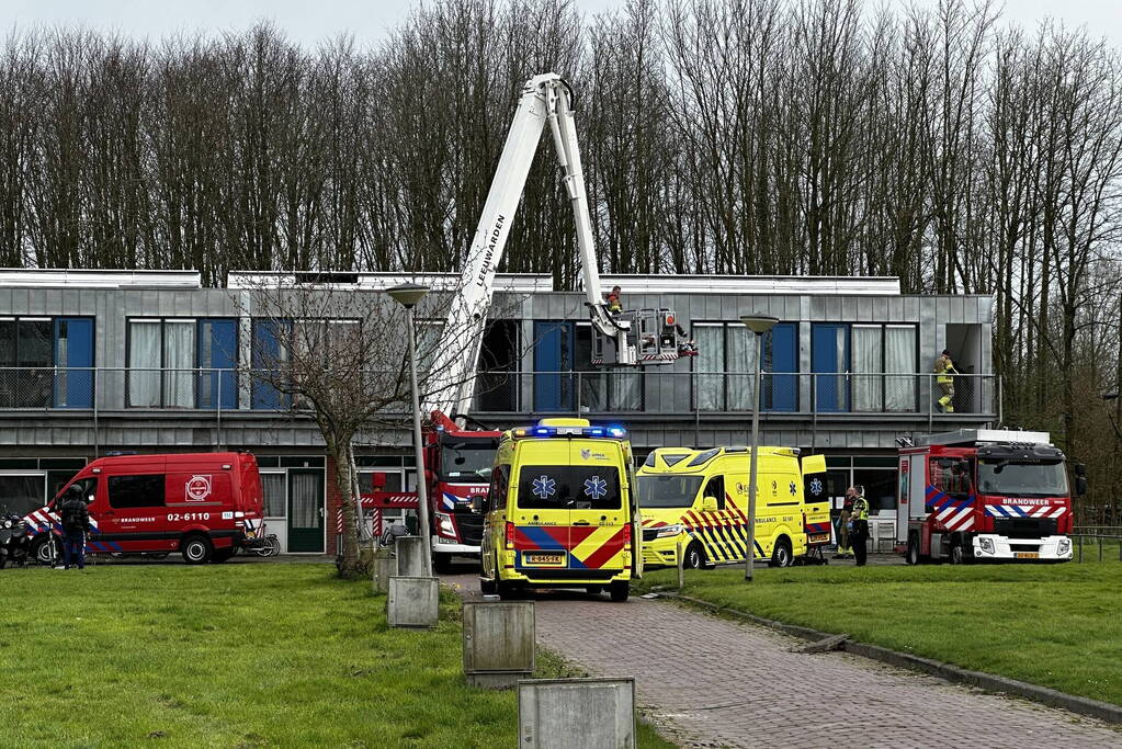 Traumateam assisteert bij medische noodsituatie