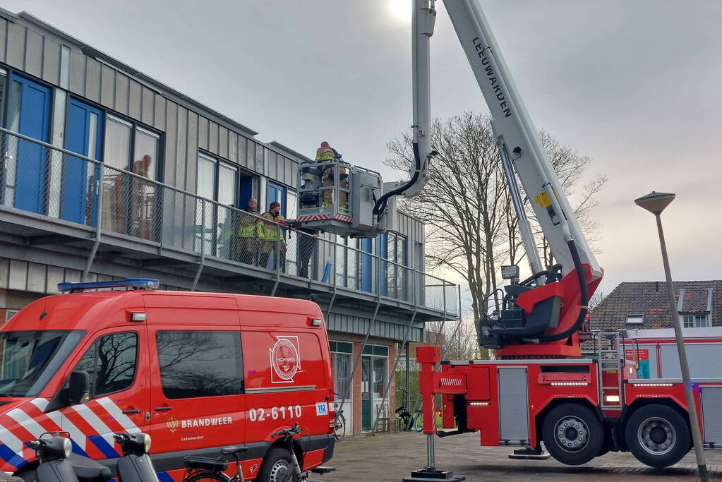 Traumateam assisteert bij medische noodsituatie