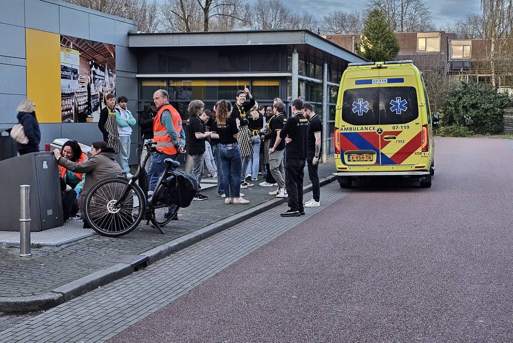 Winkelcentrum ontruimd vanwege meerdere mensen onwel