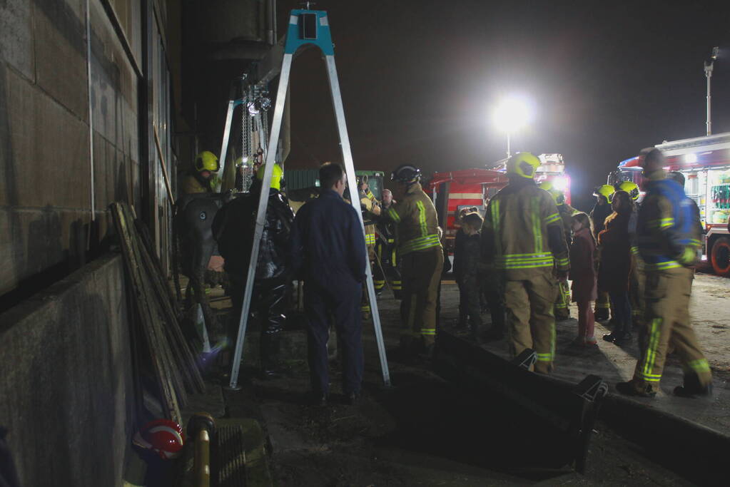 USAR aanwezig bij grote oefening met afscheid brandweerman