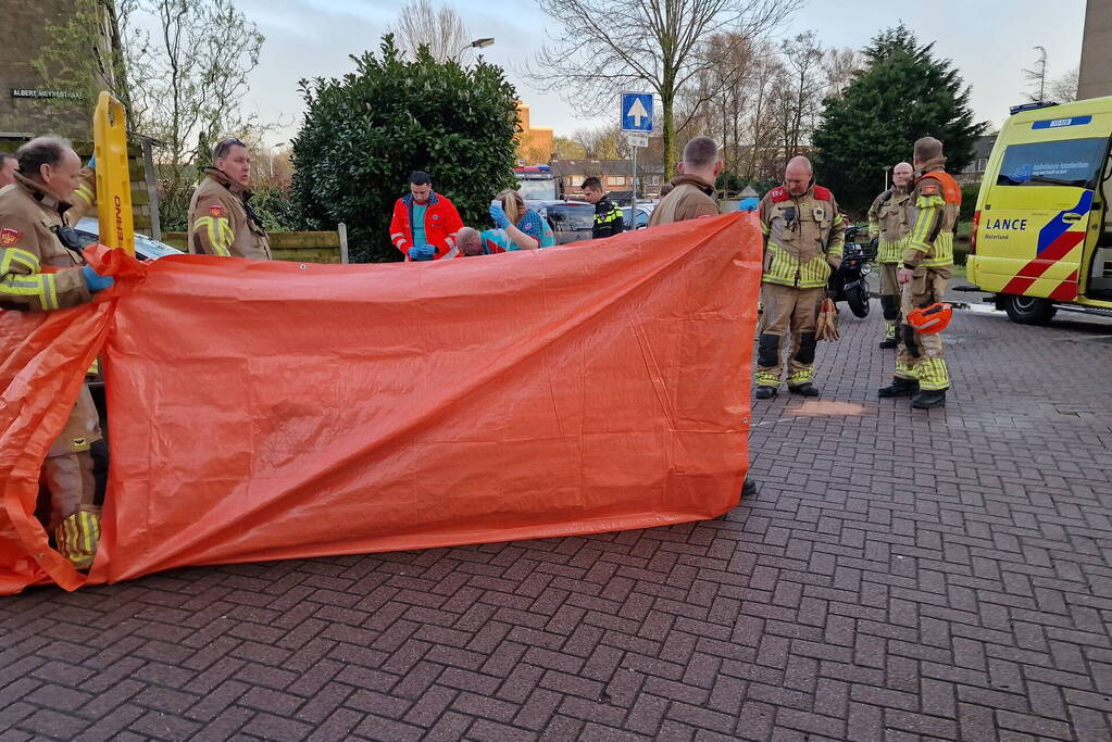 Motorrijder ernstig gewond na val