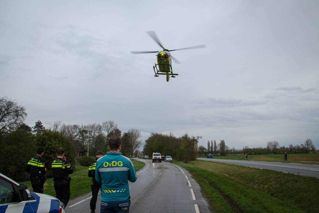 Veel hulpdiensten voor medische noodsituatie