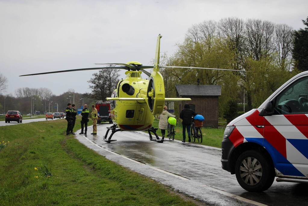 Veel hulpdiensten voor medische noodsituatie