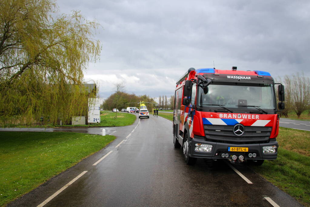 Veel hulpdiensten voor medische noodsituatie