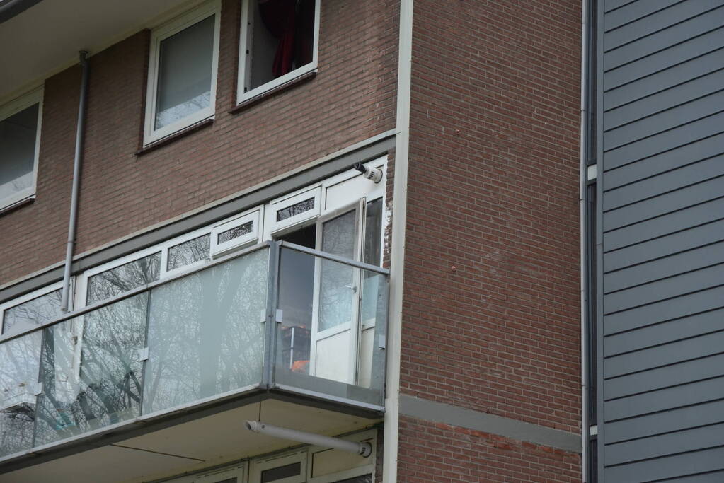 Kleine brand in flatwoning