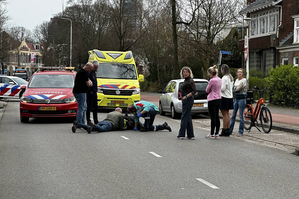 Brommerrijder gewond na val