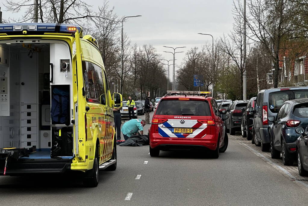 Brommerrijder gewond na val