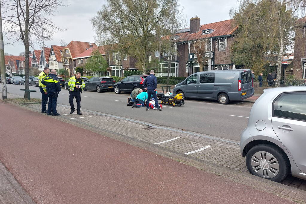 Brommerrijder gewond na val